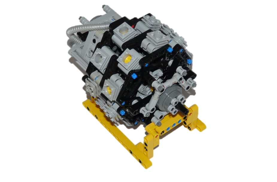 LEGO IDEAS - 18 Cylinder Radial Engine