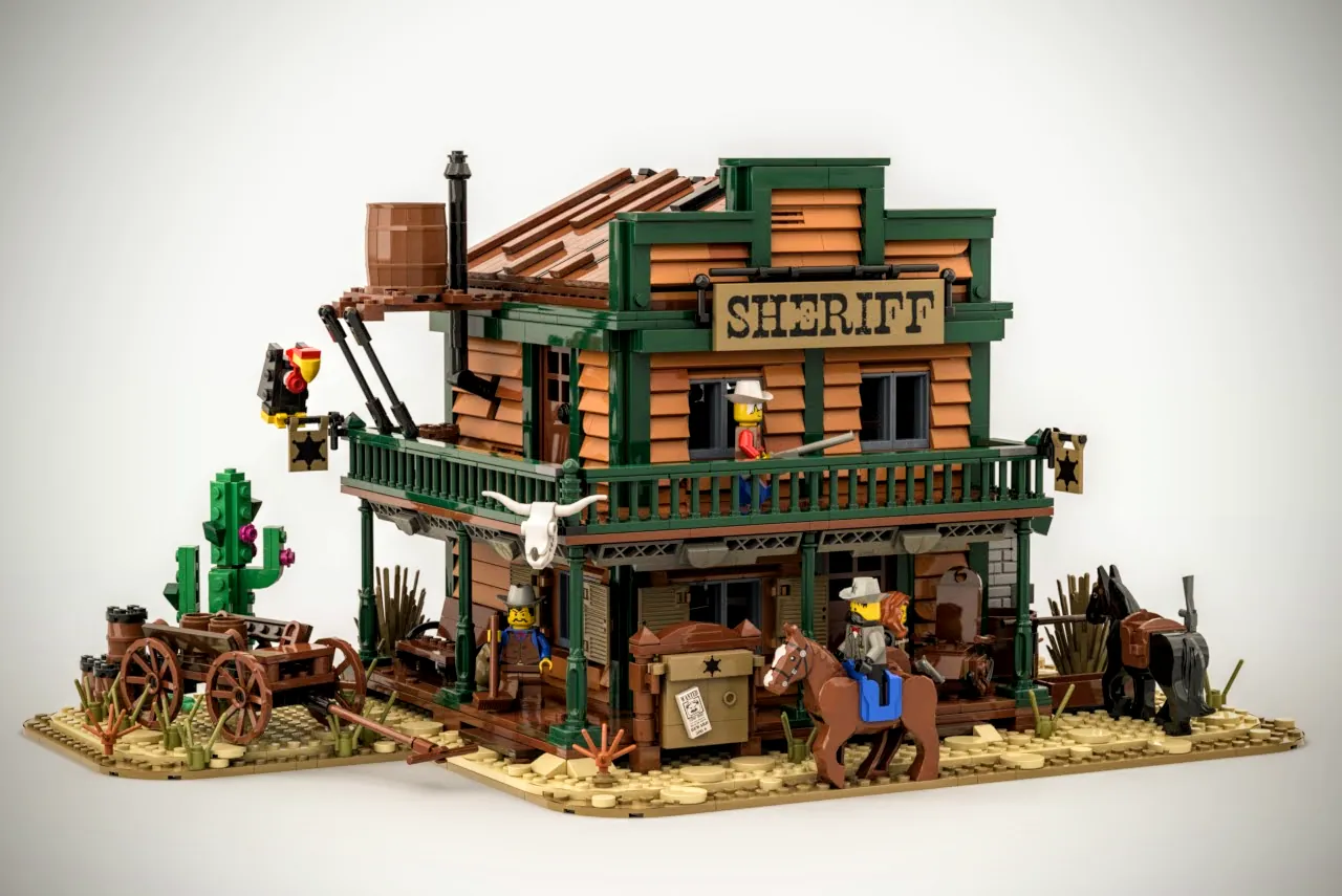 Cowboy legos sale