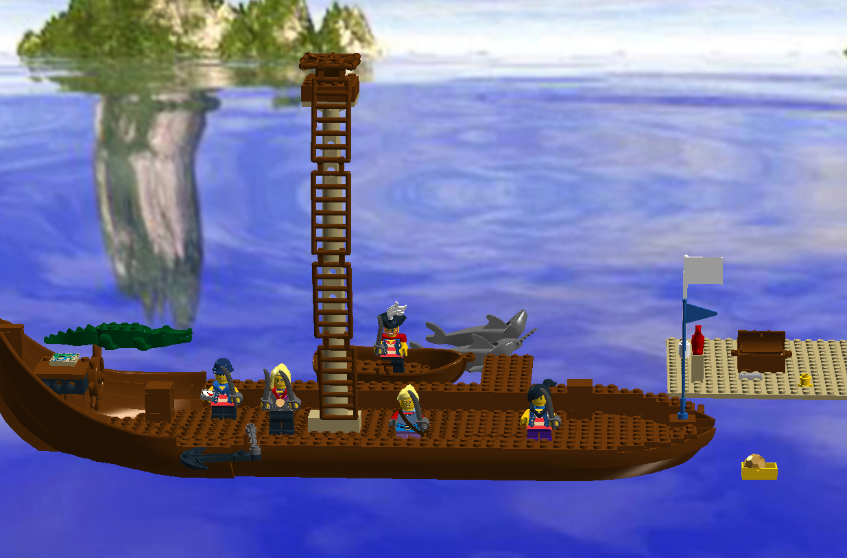 LEGO IDEAS - Junior Pirate Ship
