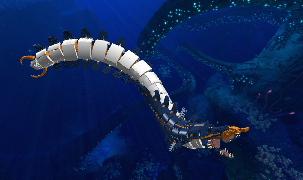 LEGO IDEAS - Subnautica Below Zero Ice Worm Leviathan