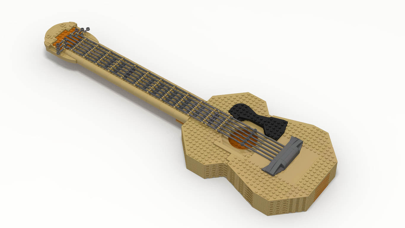 LEGO IDEAS Acoustic Guitar