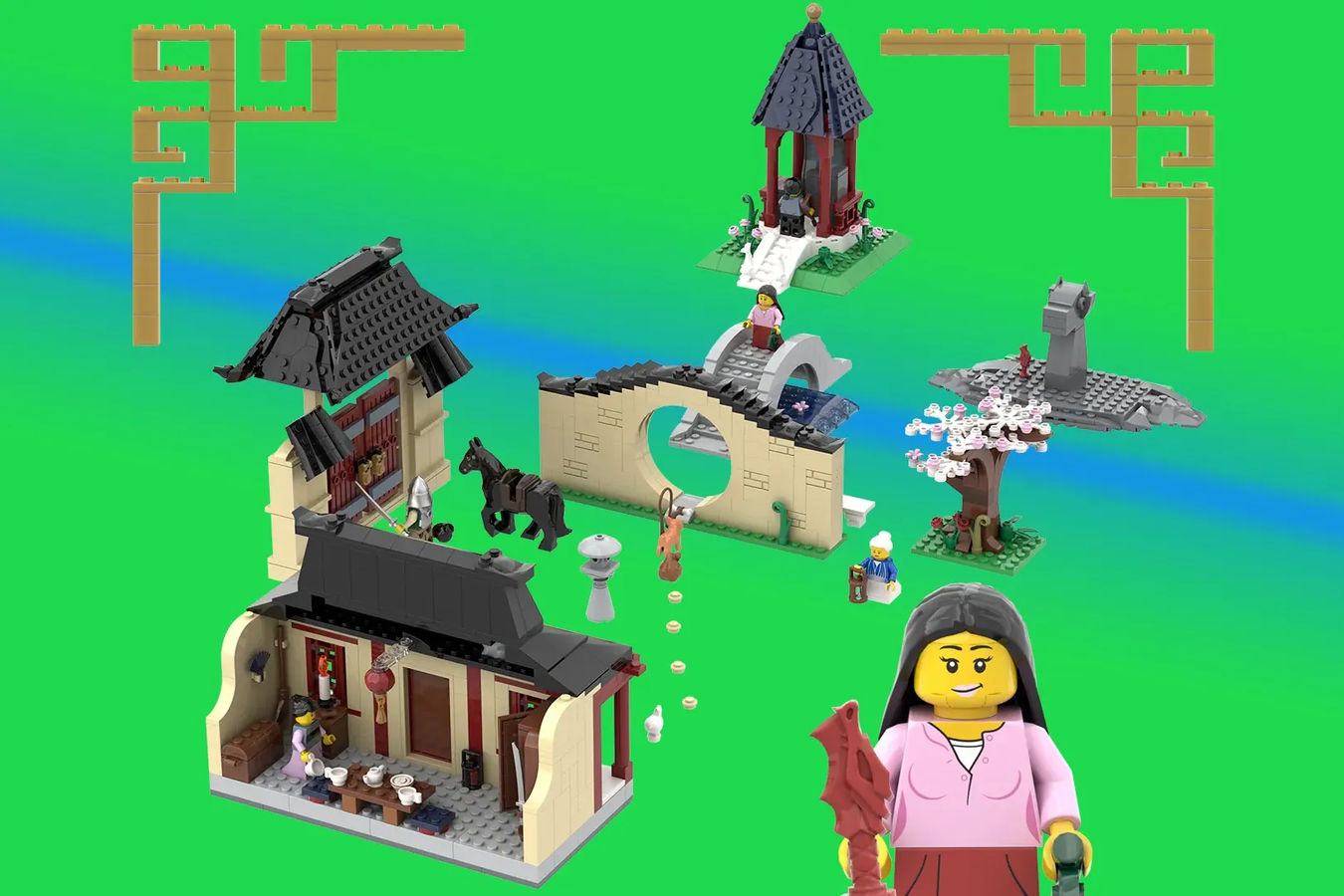 LEGO IDEAS - Disney Mulan's House - 25th Anniversary