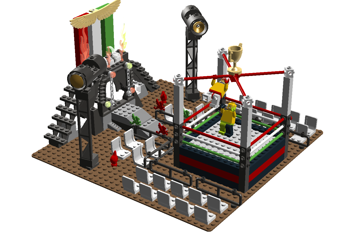 Lego best sale wrestling ring