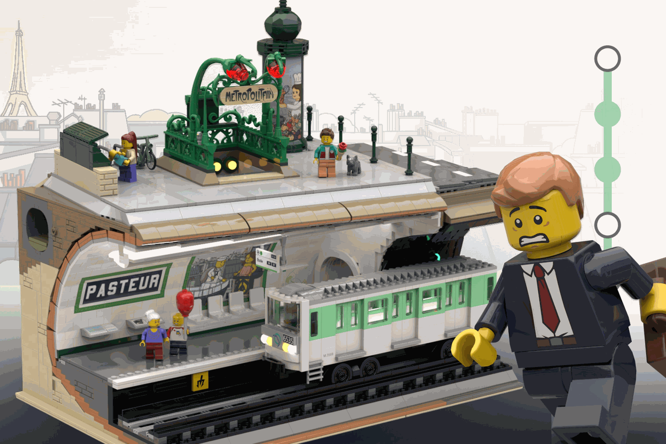 LEGO IDEAS The Metropolitan Don t Miss Your Train 