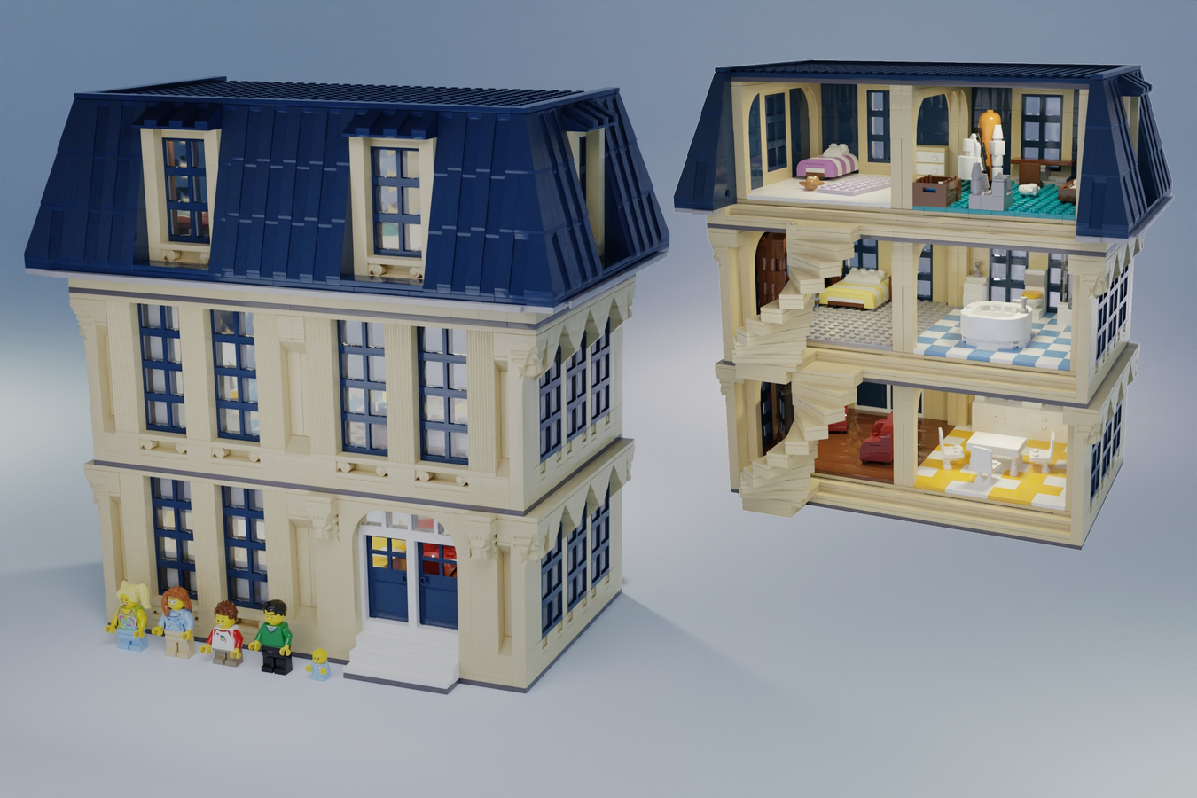 Lego dollhouse shop