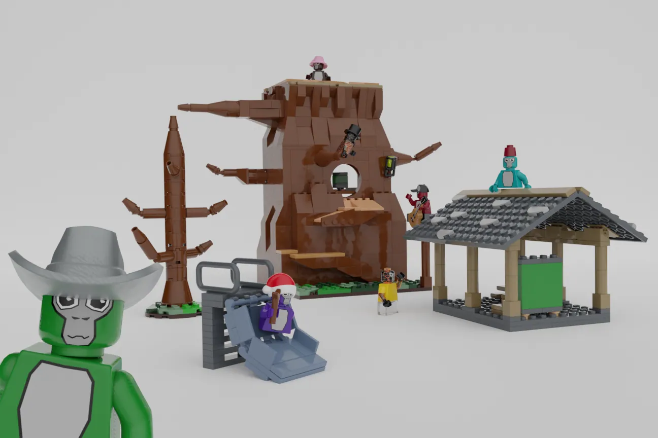 LEGO IDEAS - Gorilla Tag - Gazebo