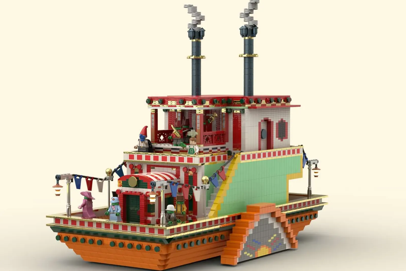 Lego riverboat hot sale