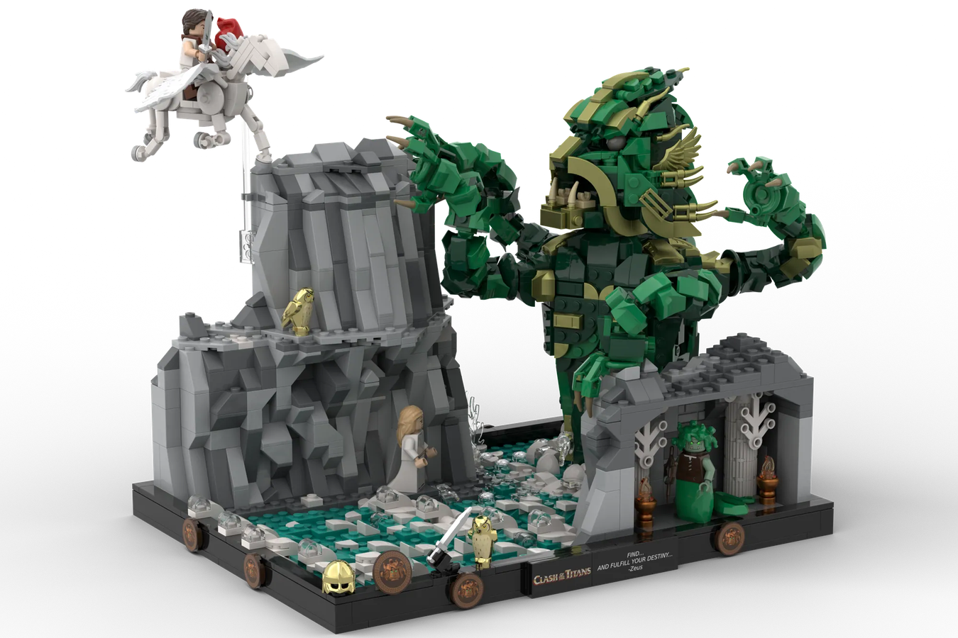 LEGO IDEAS - Clash of the Titans: Release the Kraken!