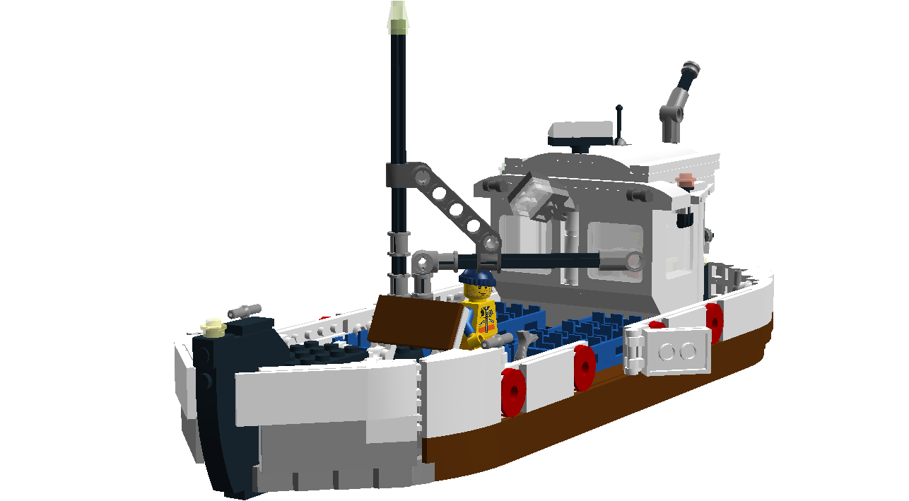 Lego best sale trawler boat