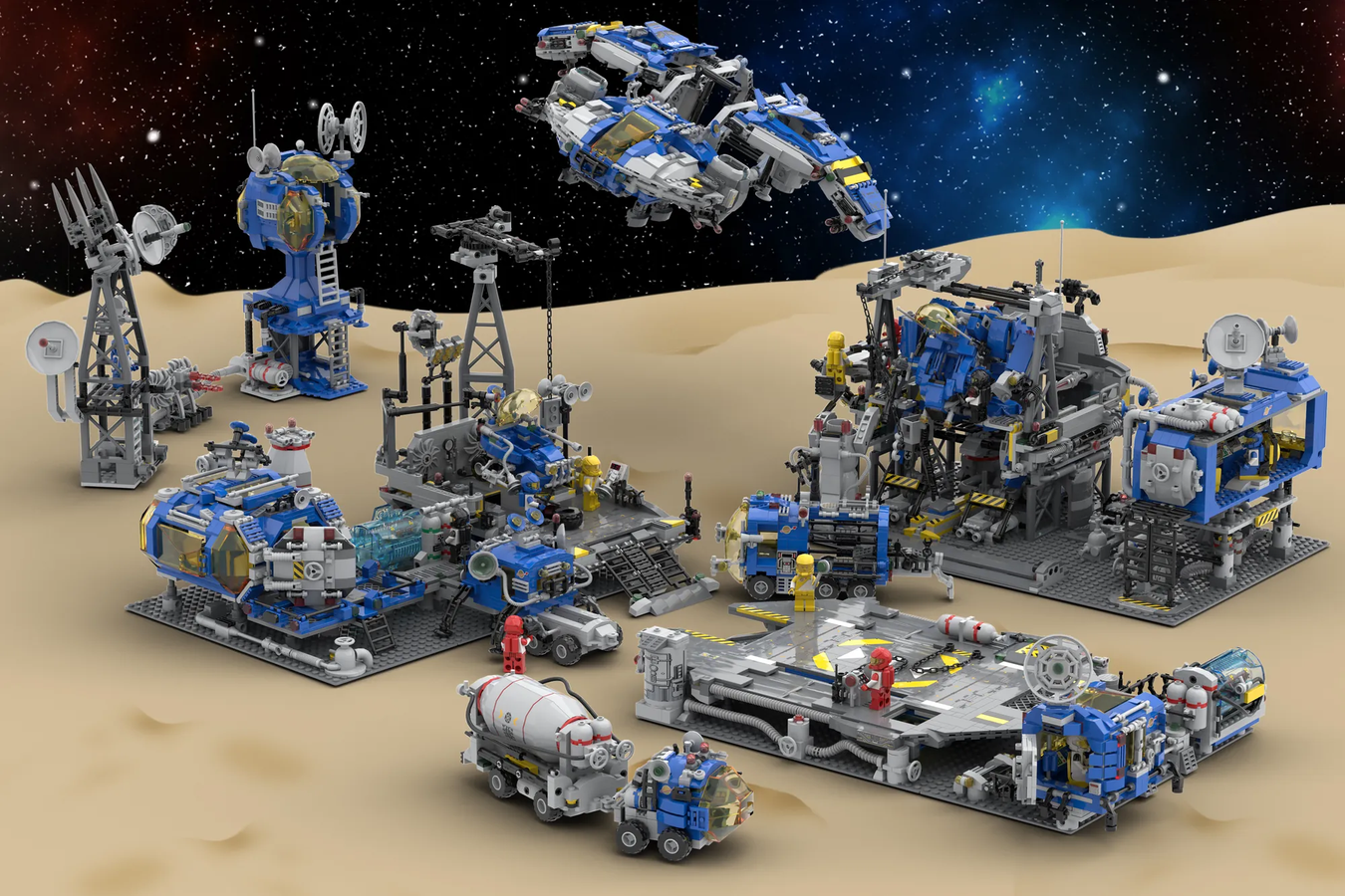 LEGO IDEAS - Antares, Neo Classic Space 3in1