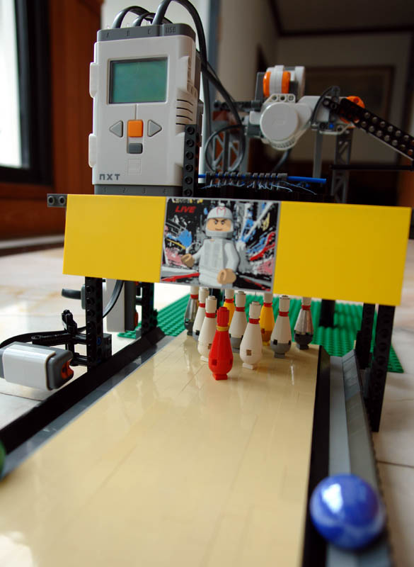 LEGO IDEAS Fullauto Bowling Pinsetter Alley, high reliability, full
