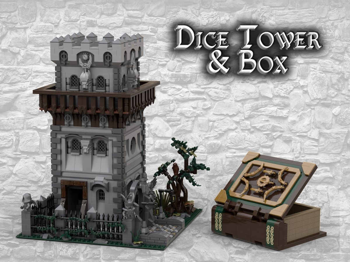 Dice tower lego sale