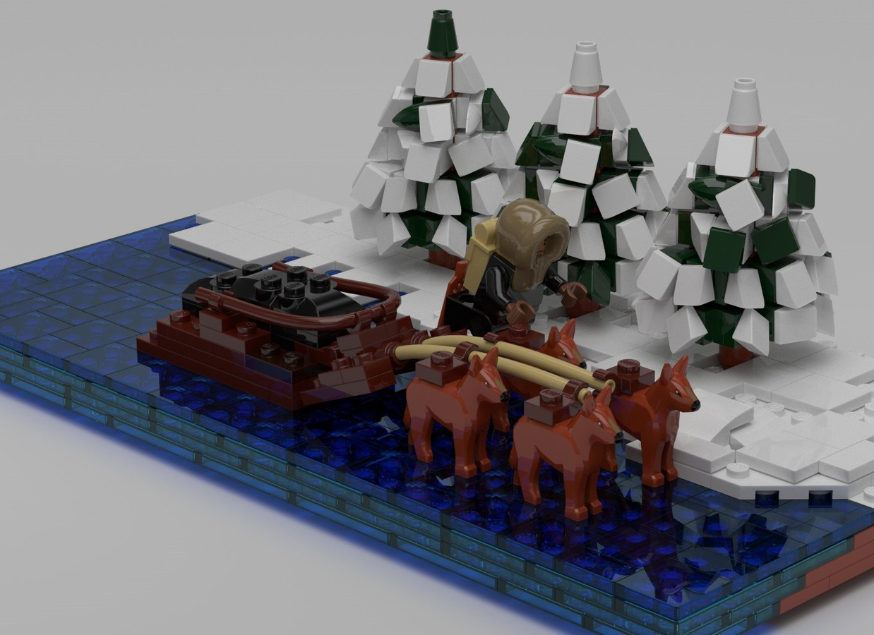 LEGO IDEAS Sled Dogs