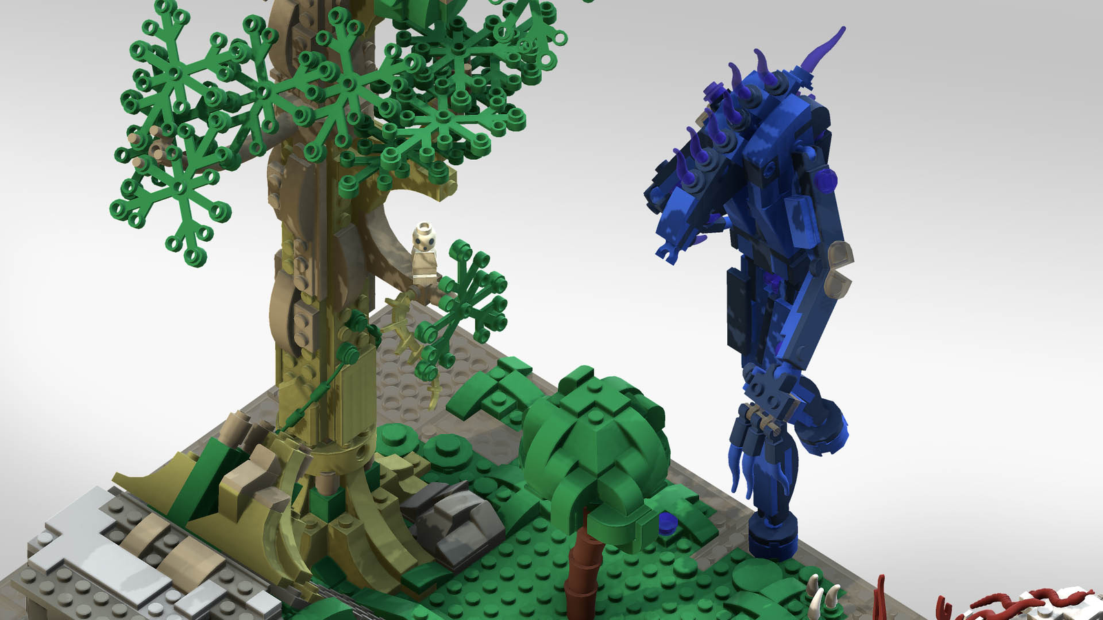 LEGO IDEAS Mononoke Pool of the Forest Spirit