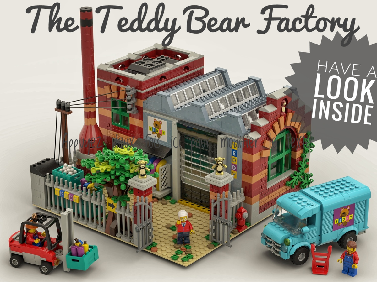 Lego teddy bear online set