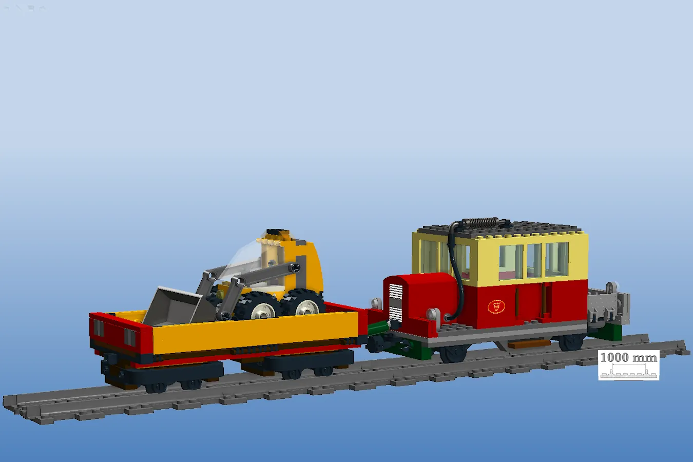 LEGO IDEAS Minor Maintenance Train, French [LDD]