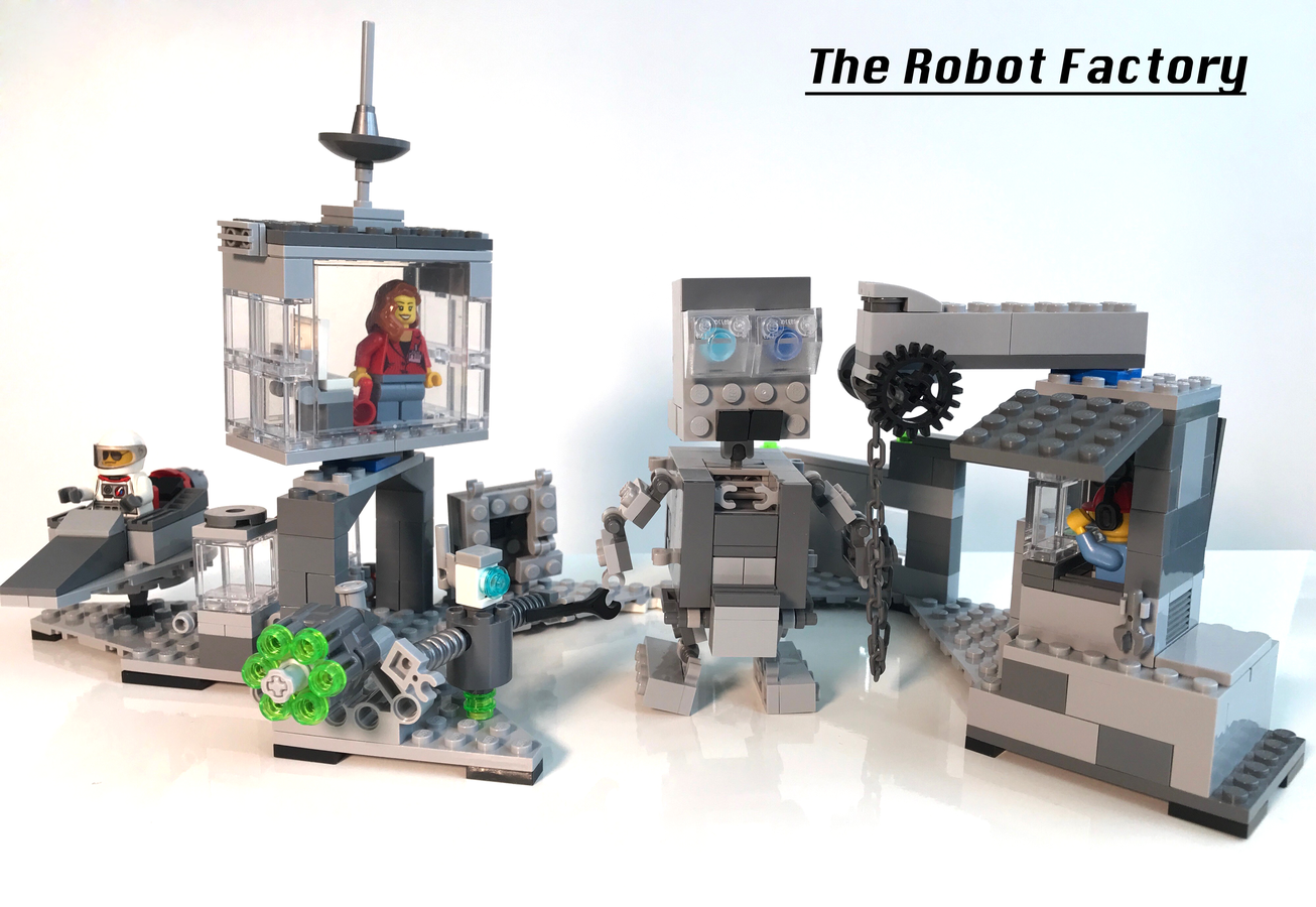 Lego factory robots sale