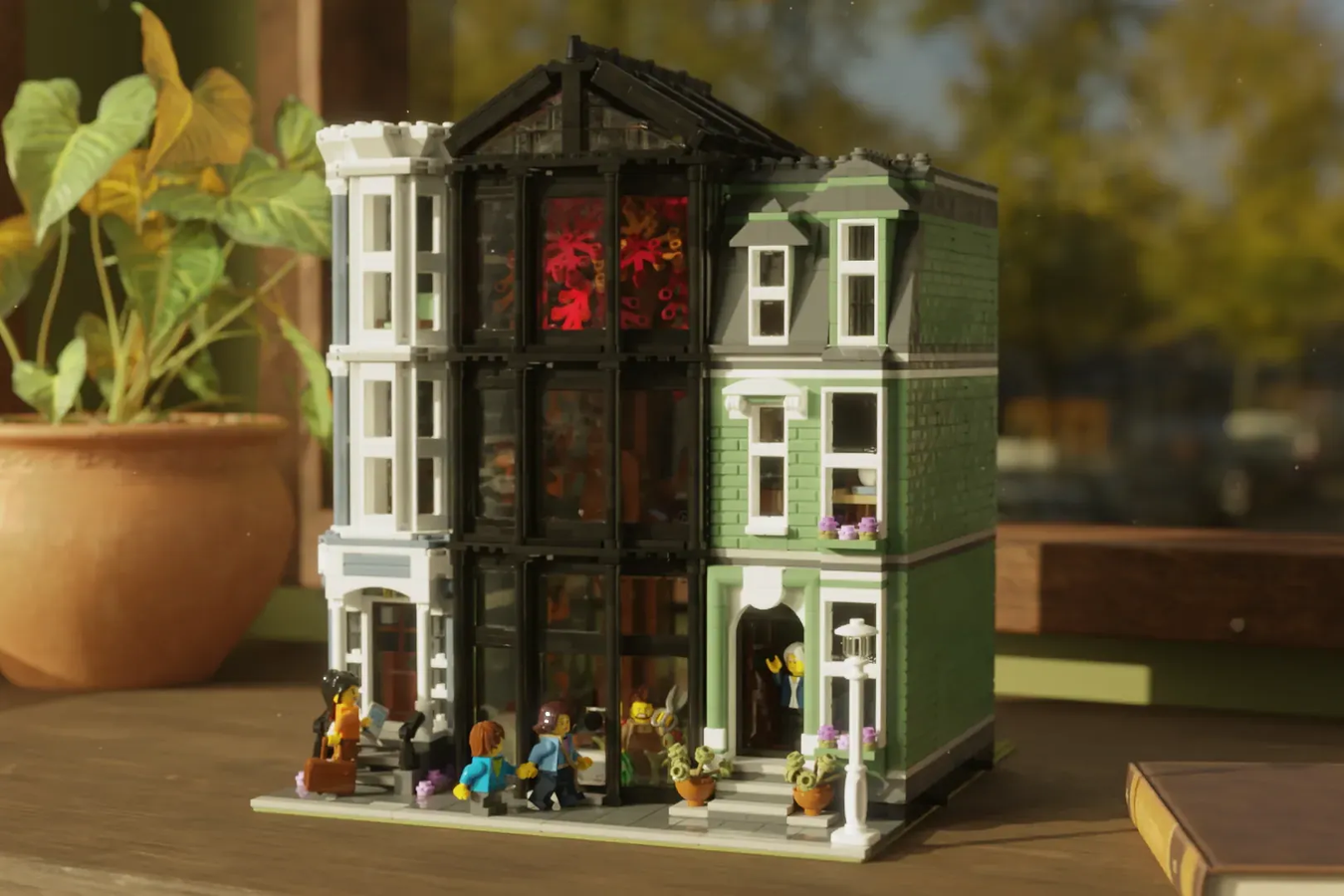 Lego modular hot sale townhouse