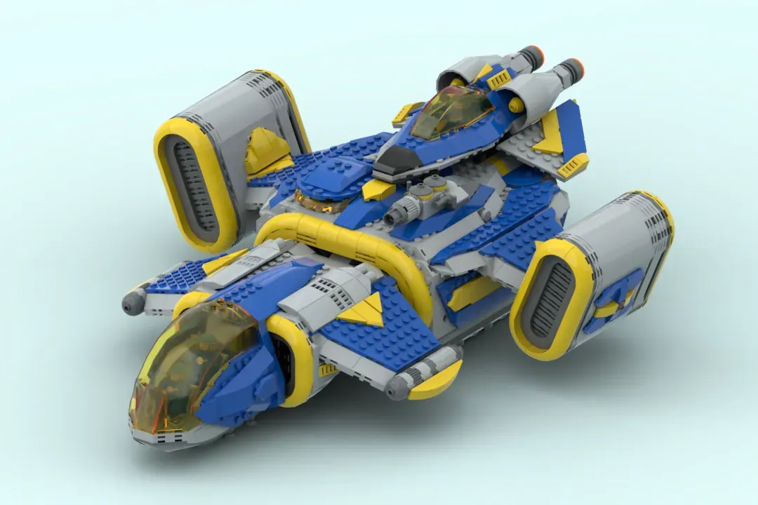 Lego rocket ship ideas hot sale