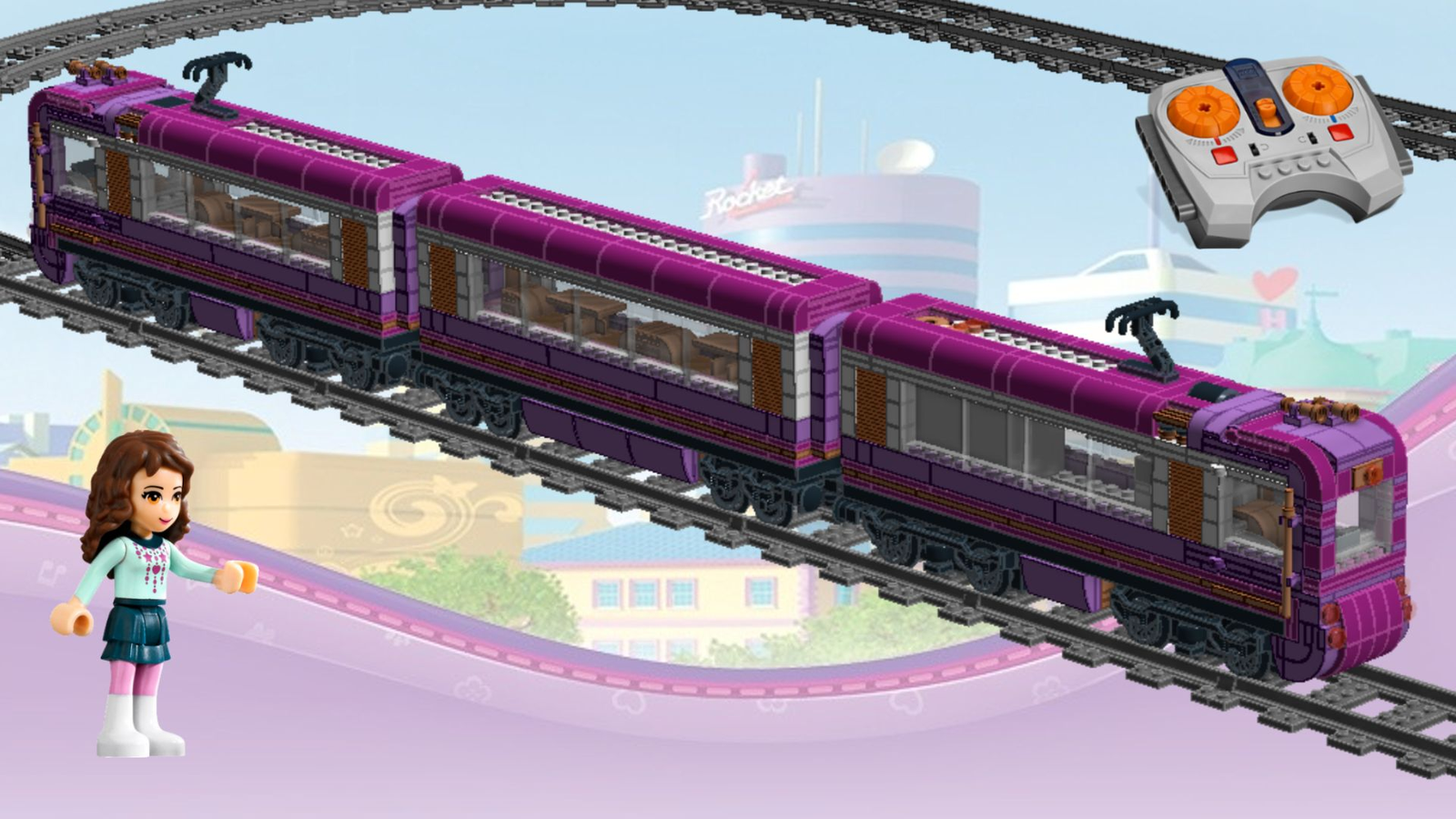 LEGO IDEAS Friends Train Passenger Power Function