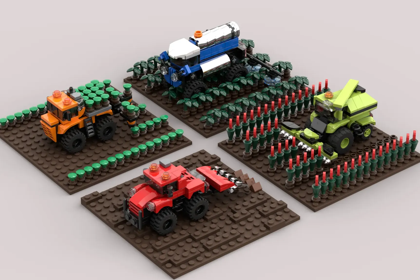 LEGO IDEAS Mini Tractors