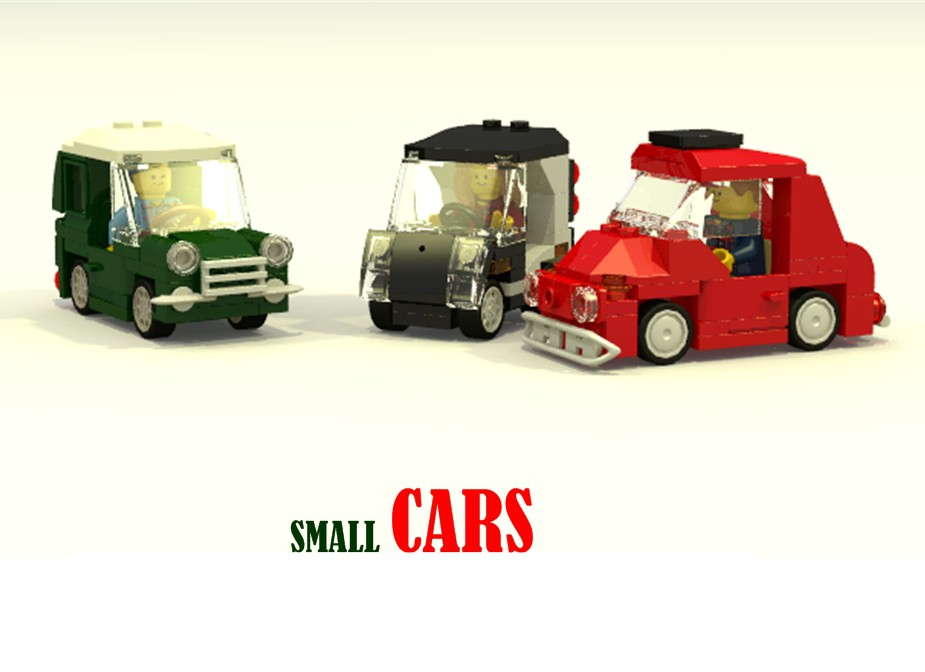 Small best sale lego vehicles