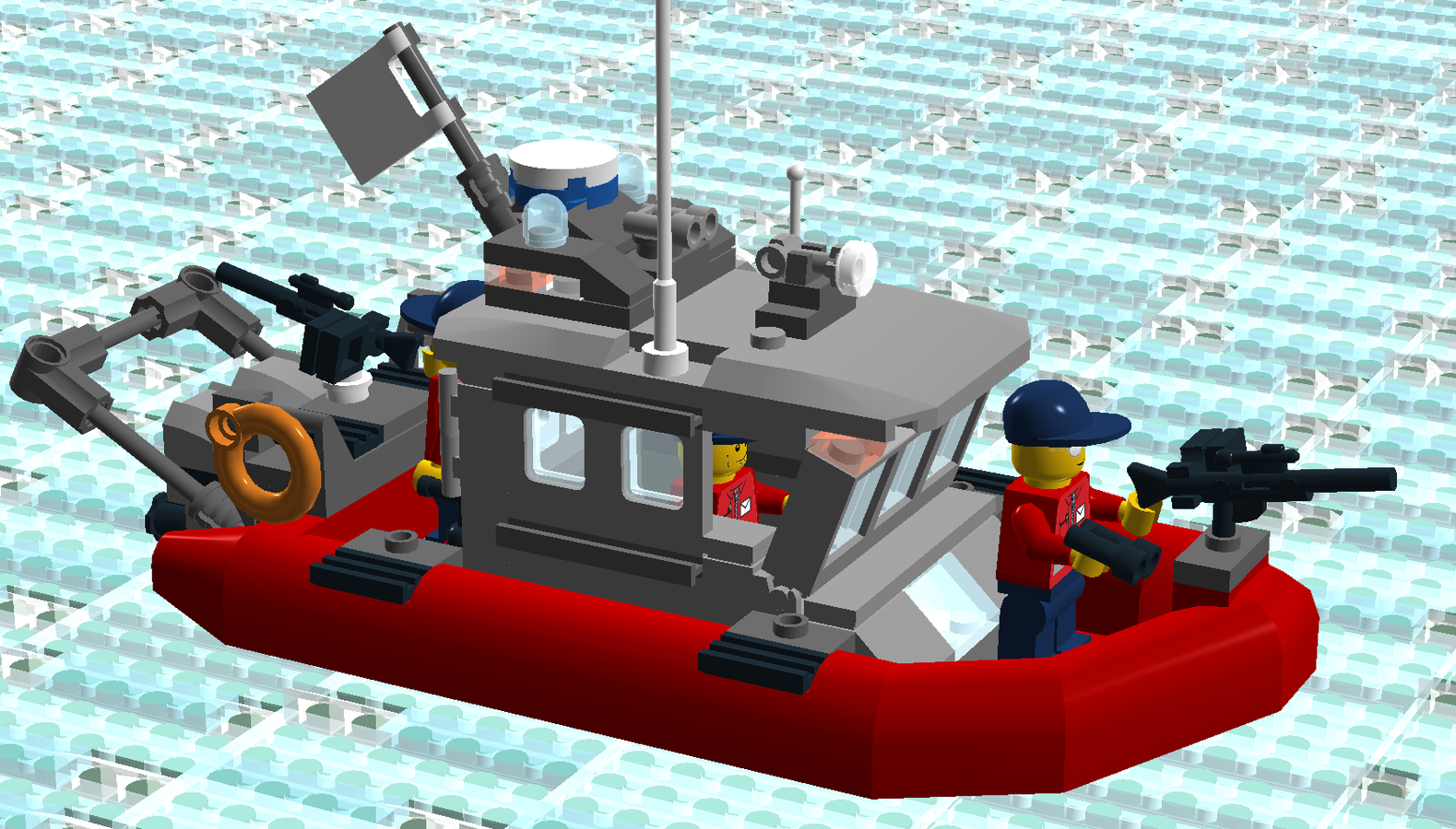 Border store patrol lego