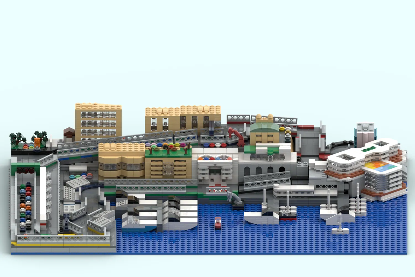 monaco yacht show lego