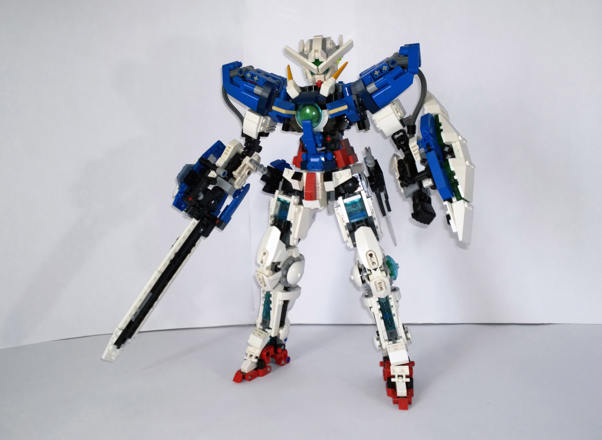 lego robot gundam mini