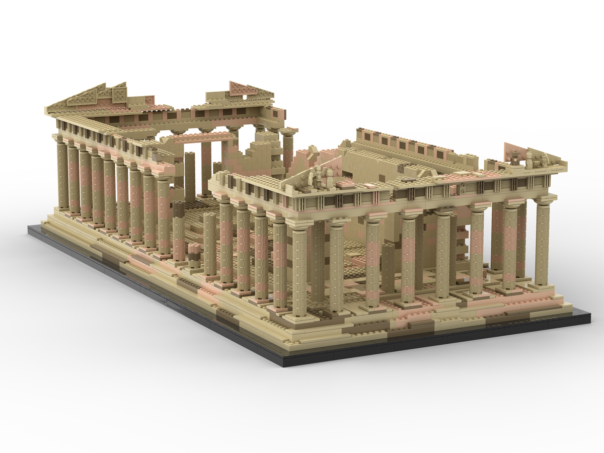 Lego 2024 parthenon kit