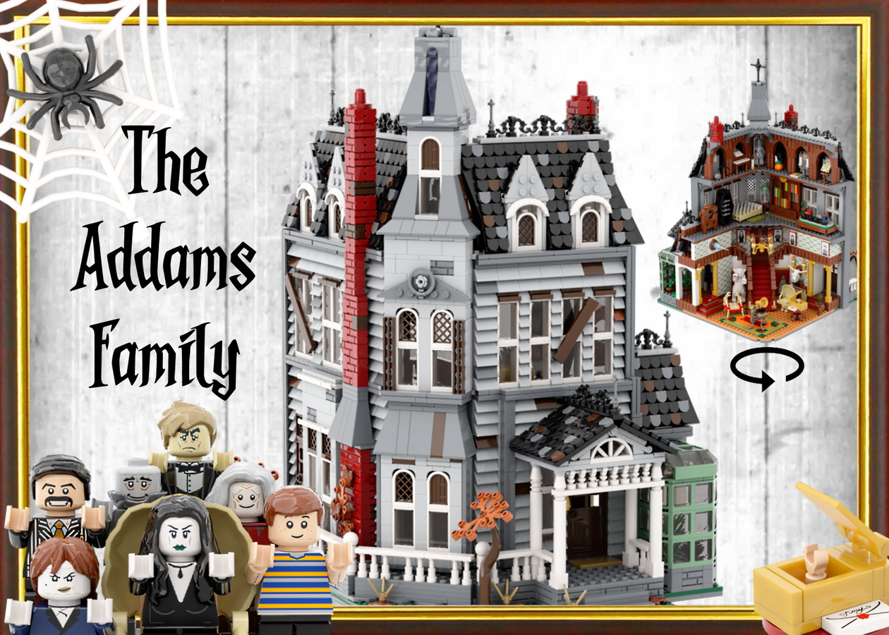 Addams 2024 family lego