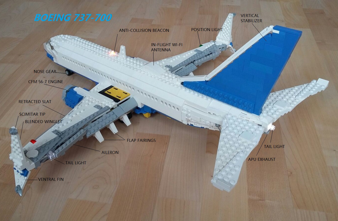 united airlines lego set