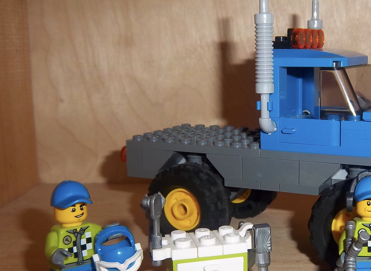 Lego sales diesel truck