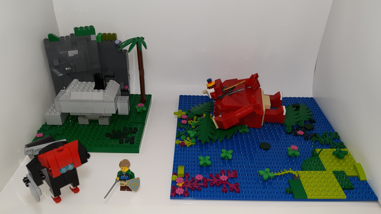 LEGO IDEAS - Legend of Zelda: Breath of the Wild, Lynel vs. Link