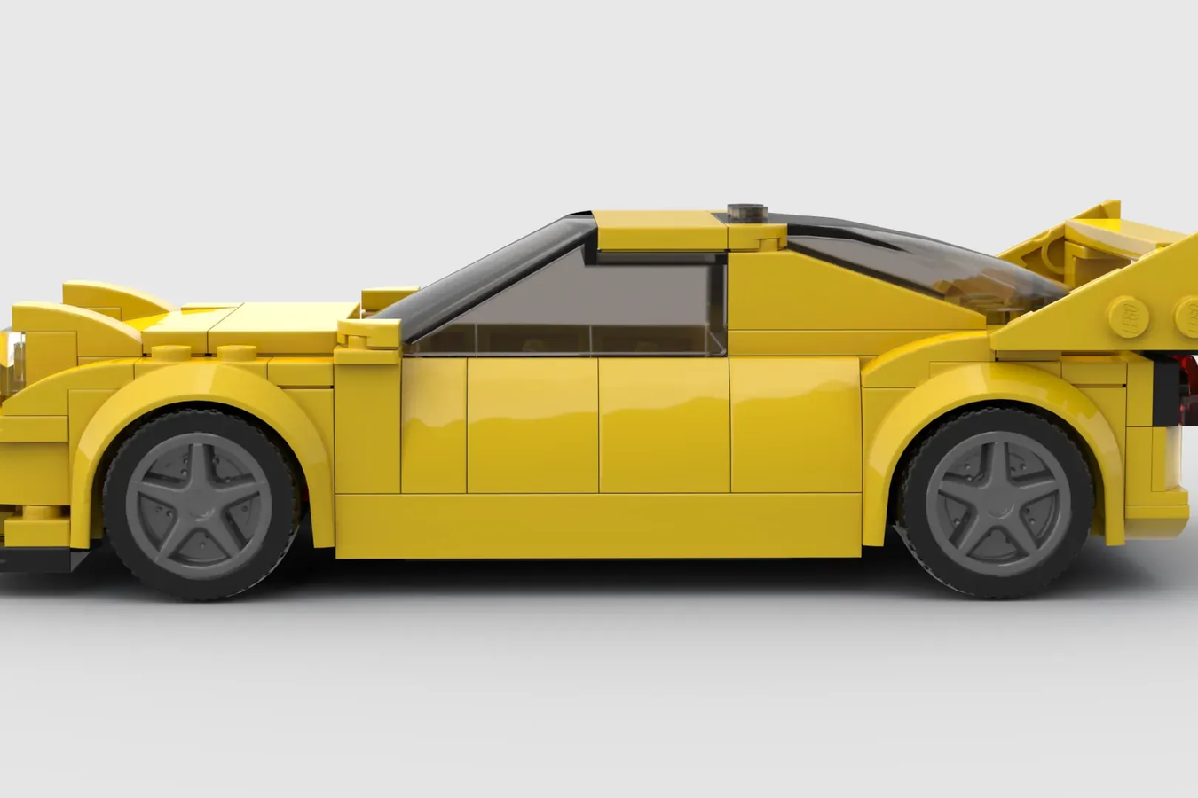 LEGO MOC [FREE] 76901 Mazda RX-7 FD by KMPMOCS Rebrickable Build with LEGO