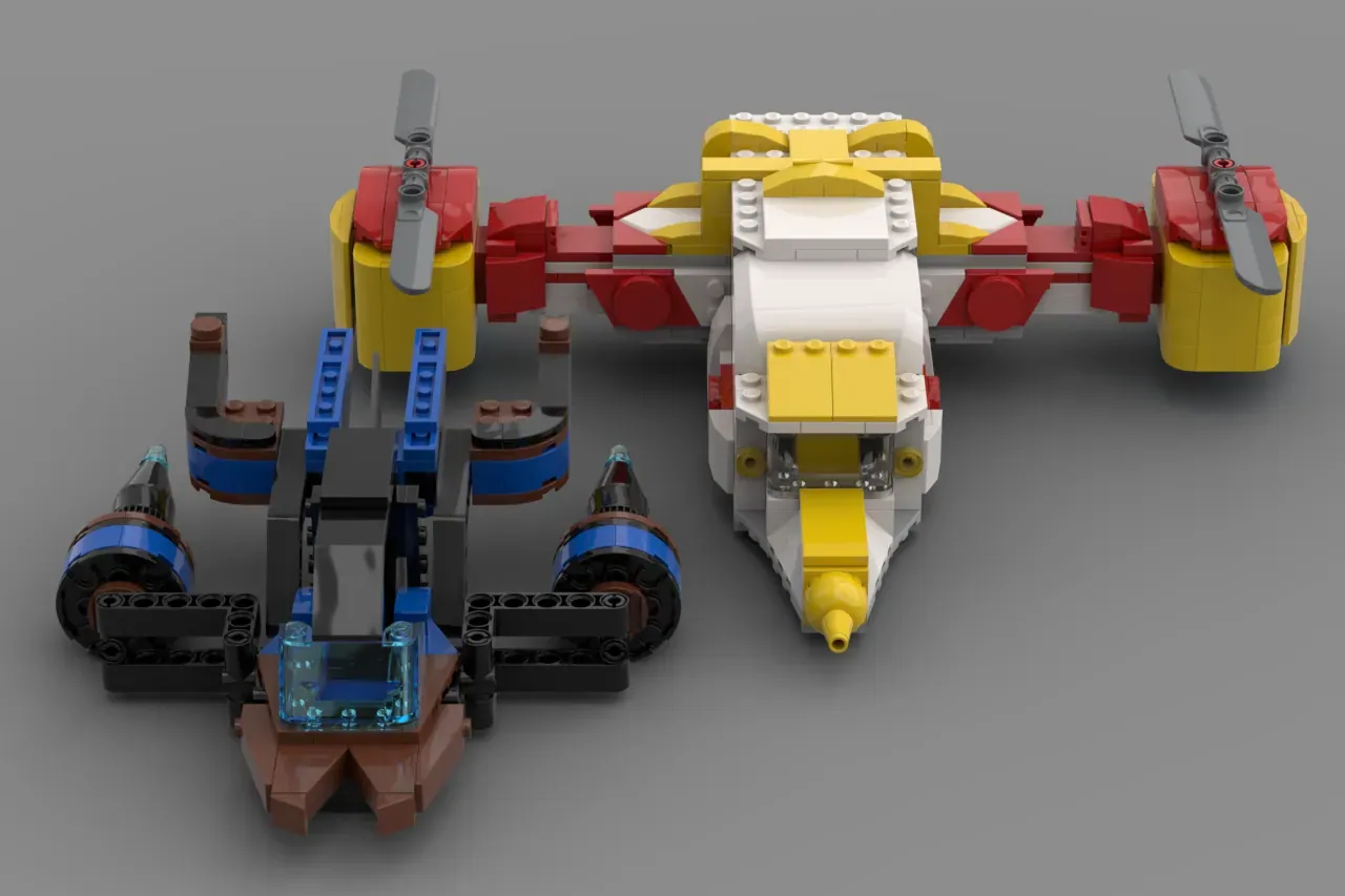 LEGO IDEAS - Chrono Rescue - Flight of the Falcon