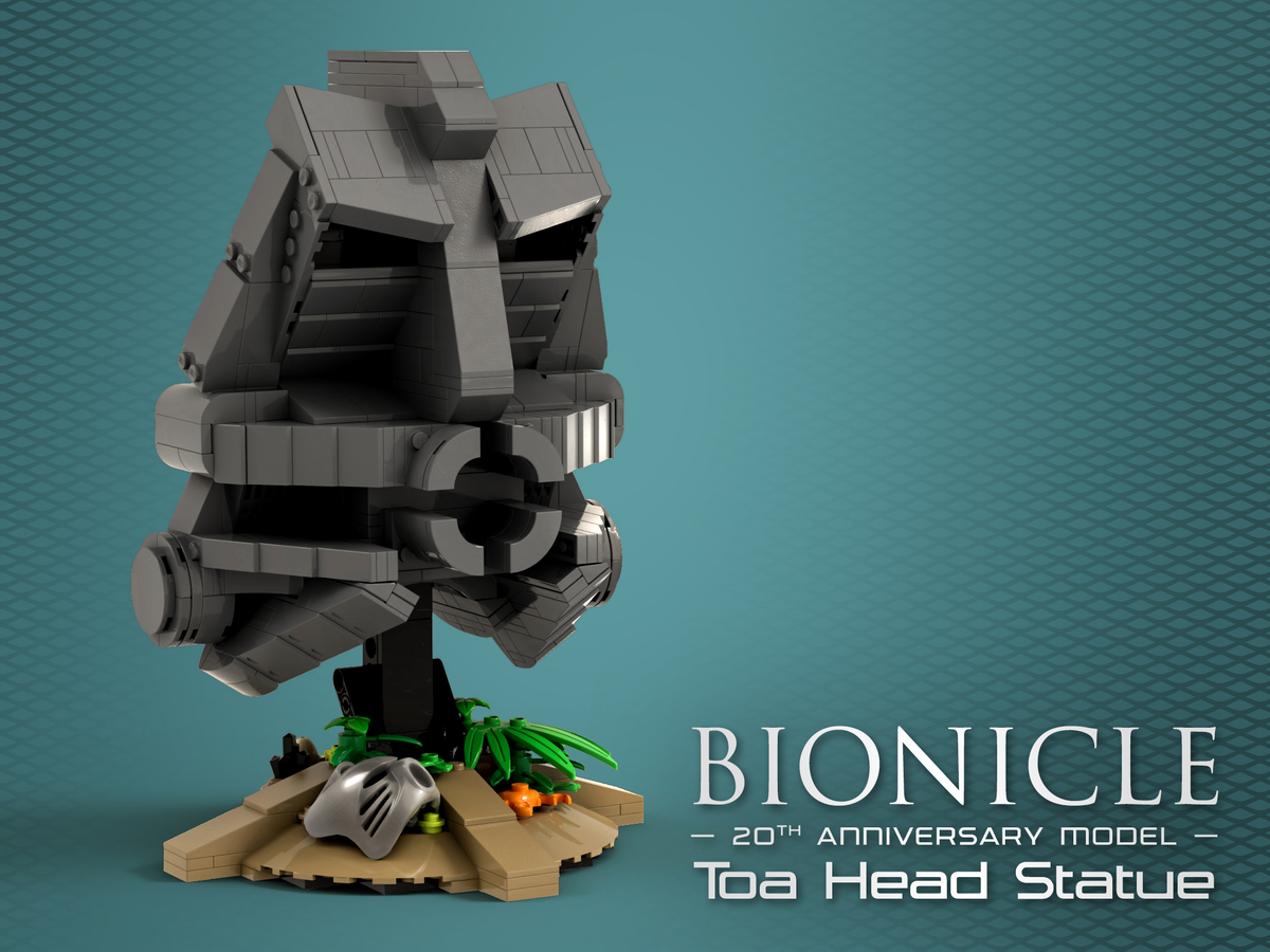 LEGO IDEAS - Bionicle: Toa Head Statue