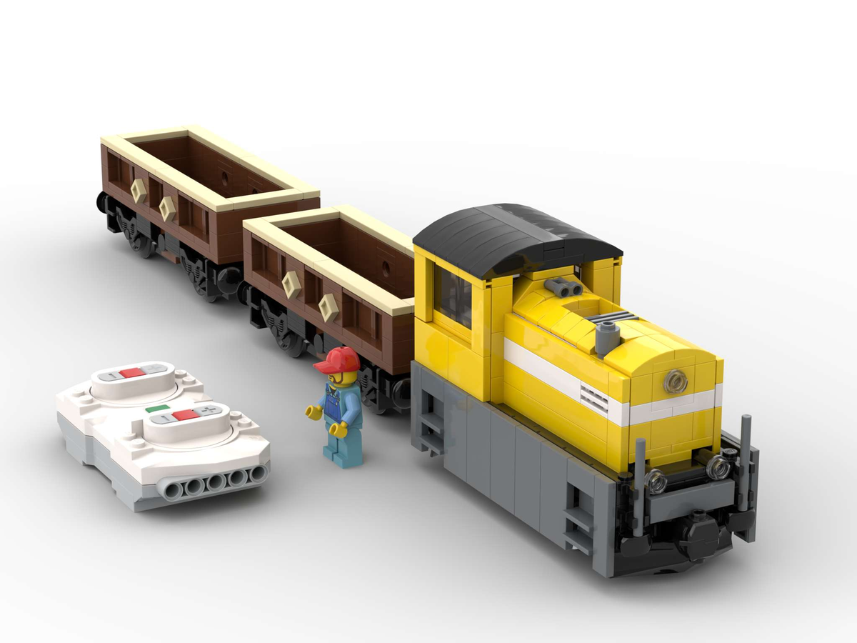 Lego 2024 train locomotive