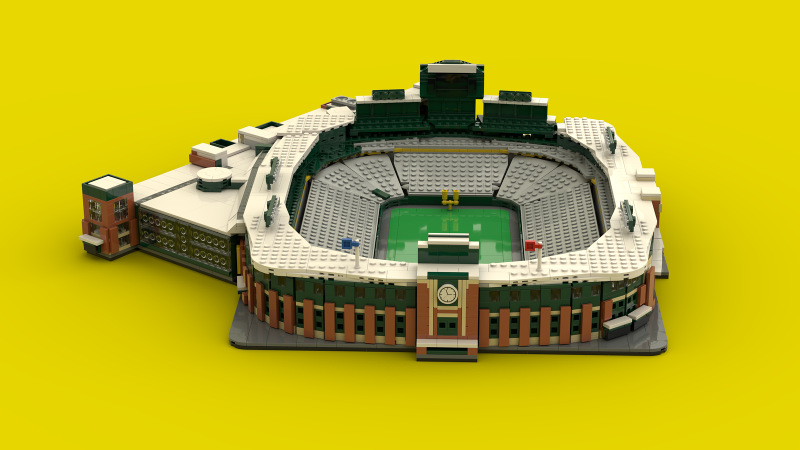 NFL Football Stadiums - Green Bay Packers Stadium - Lambeau Field