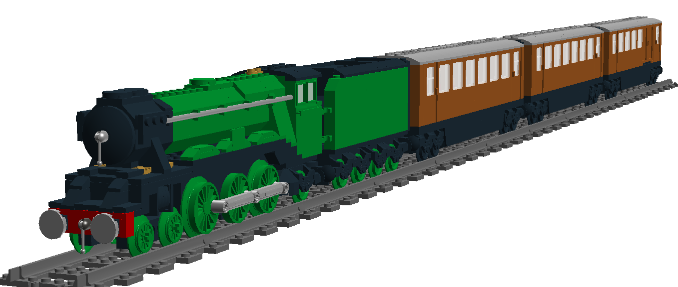lego flying scotsman set