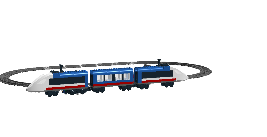 Fast LEGO TGV model on long curves 