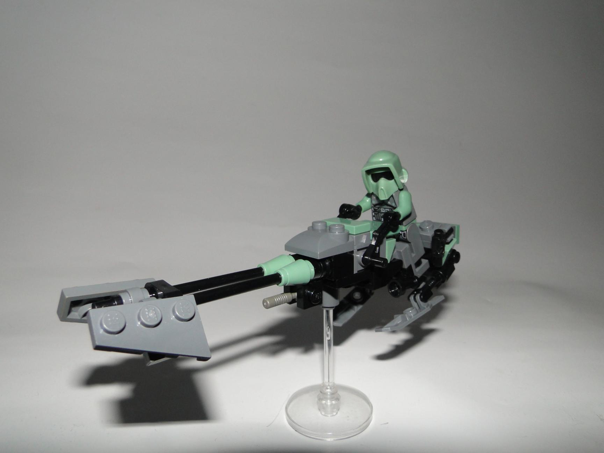 Lego star wars scout store trooper and speeder bike