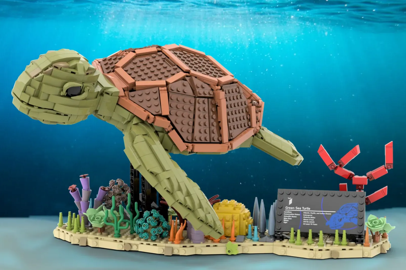 LEGO IDEAS Sea Turtle