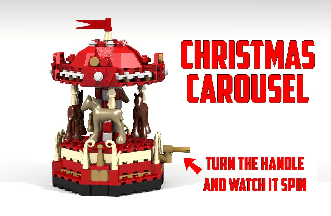 Lego carousel online christmas