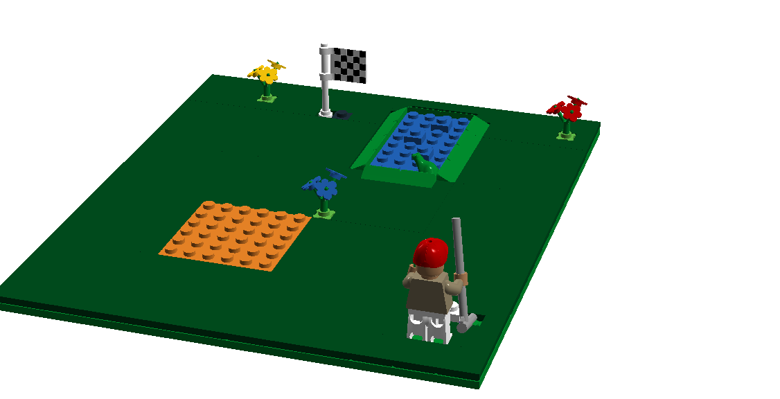 Lego best sale golf course