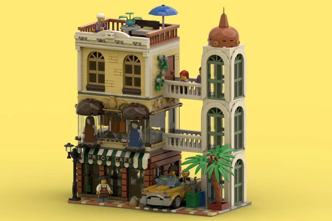 LEGO IDEAS - Shopping Plaza