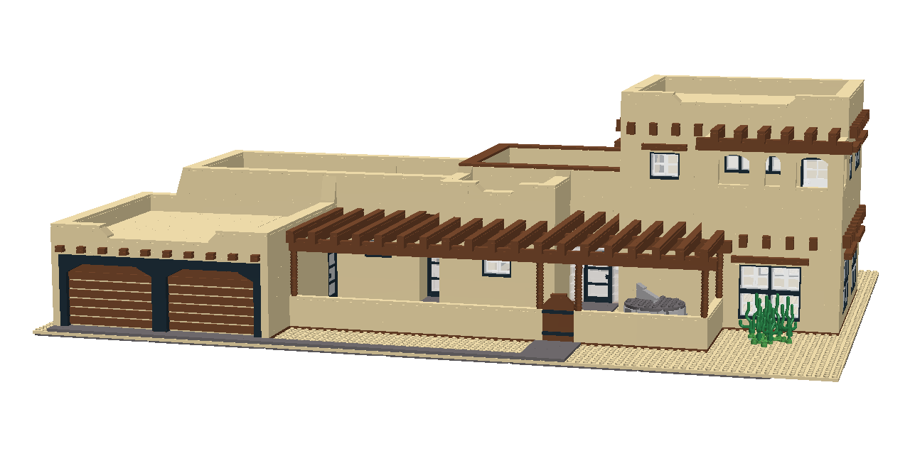 LEGO IDEAS Southwestern Adobe House