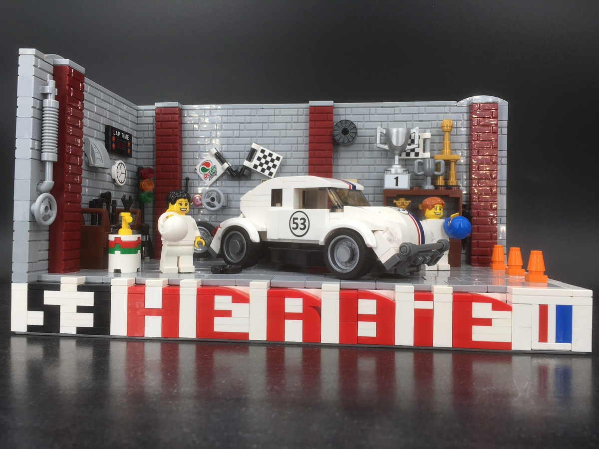 Lego herbie discount the love bug