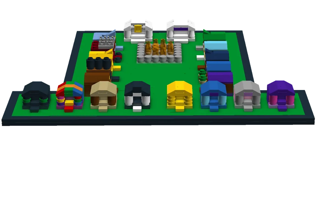 LEGO IDEAS Camp HalfBlood Cabins