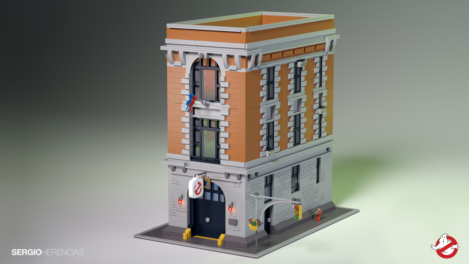 Lego discount ghostbusters station